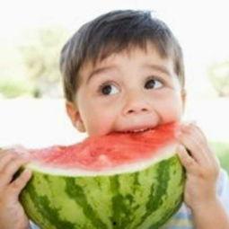 吃瓜头像孩子可爱图片,吃瓜头像与可爱孩子的甜蜜邂逅